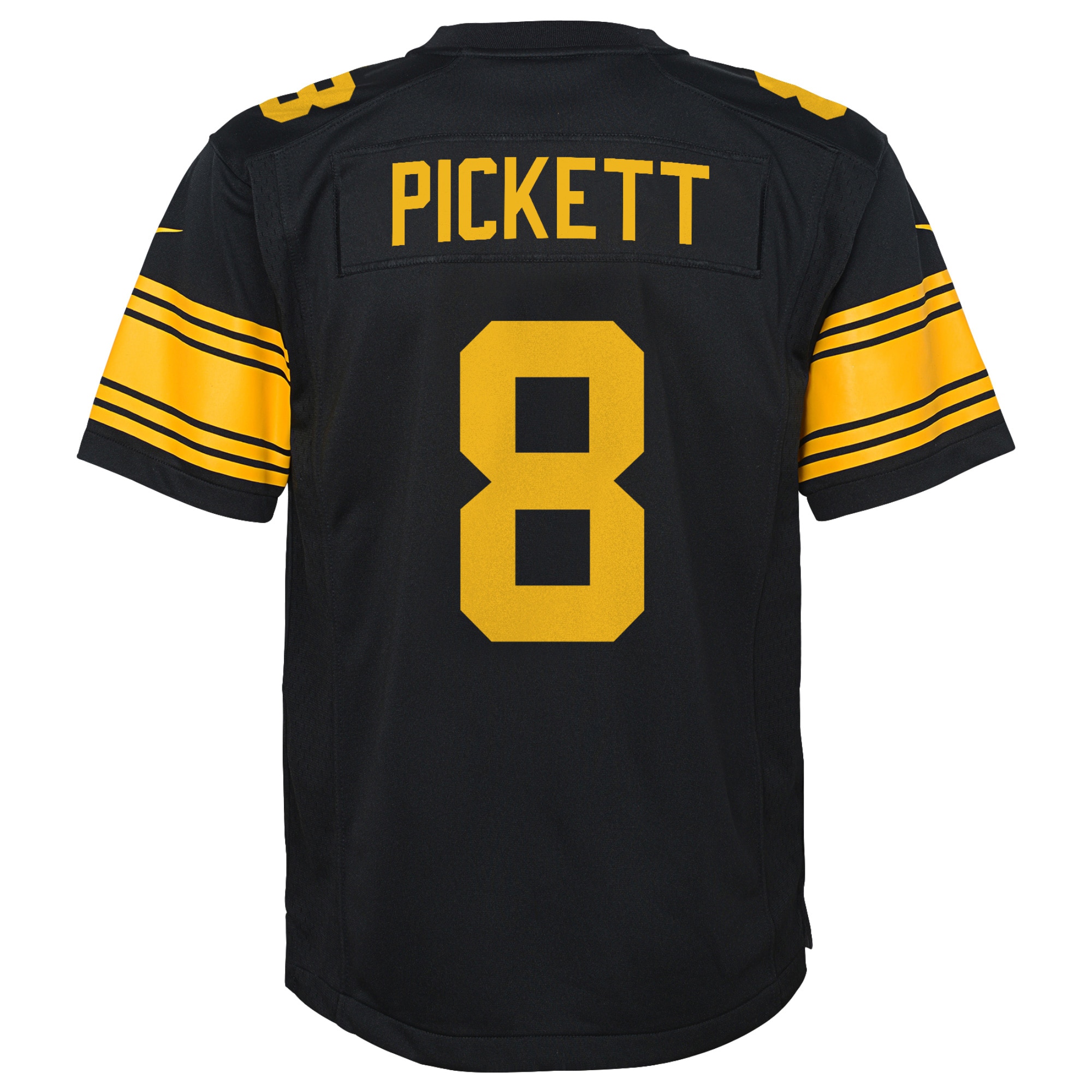 Youth Pittsburgh Steelers Kenny Pickett Black Game Jersey JS9633 nicesnker - Image 3