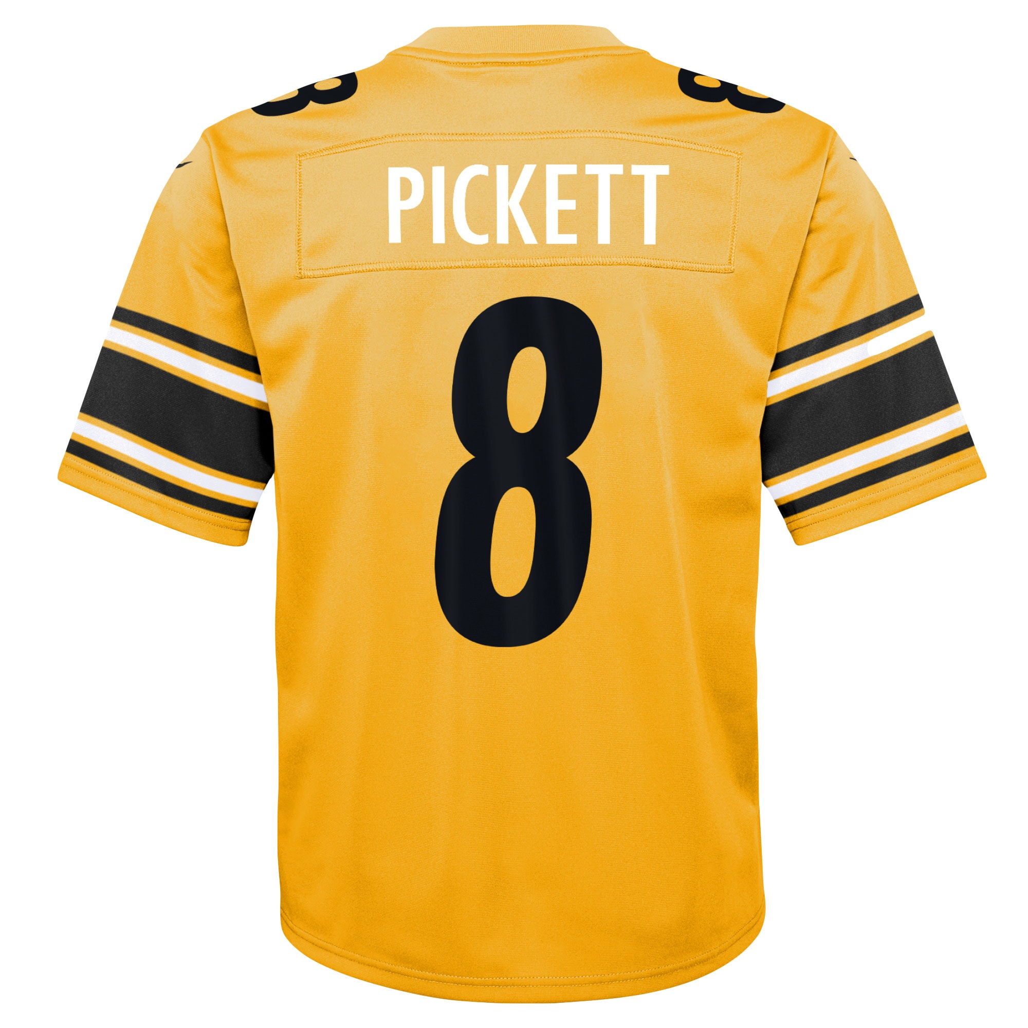 Youth Pittsburgh Steelers Kenny Pickett Gold Inverted Game Jersey JS4022 nicesnker - Image 3