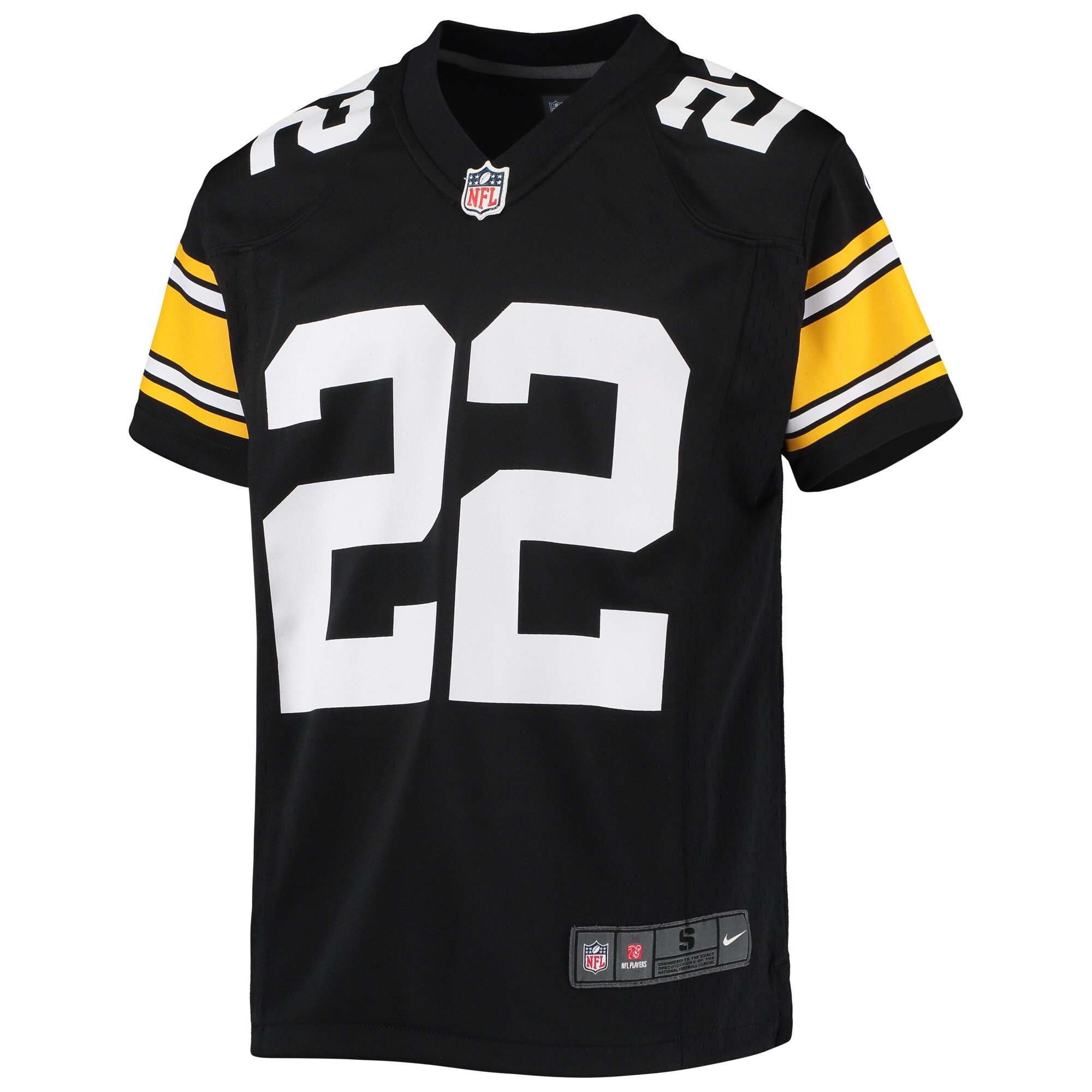 Youth Pittsburgh Steelers Najee Harris Black Game Jersey JS6529 nicesnker - Image 2