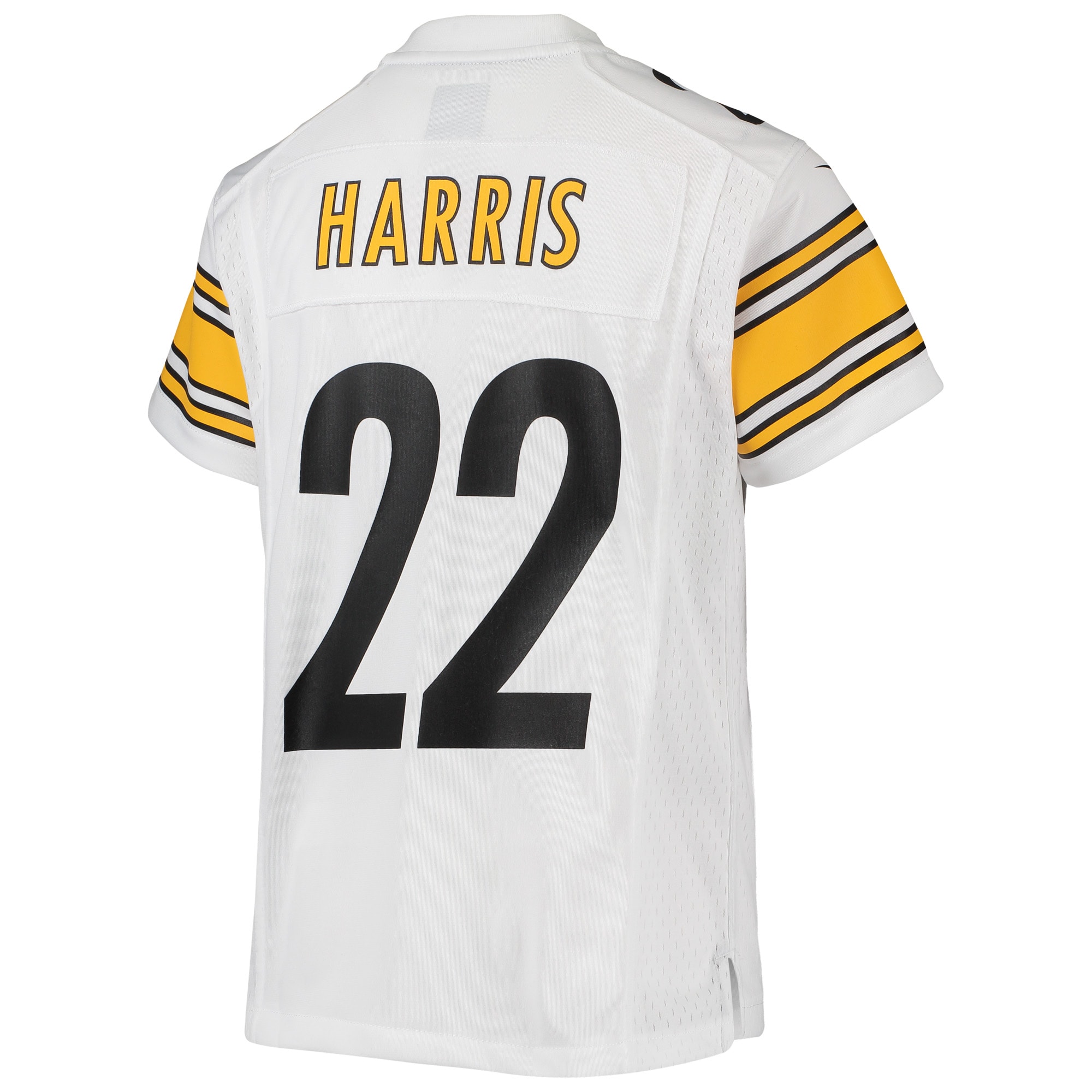 Youth Pittsburgh Steelers Najee Harris White Game Jersey JS8929 nicesnker - Image 3
