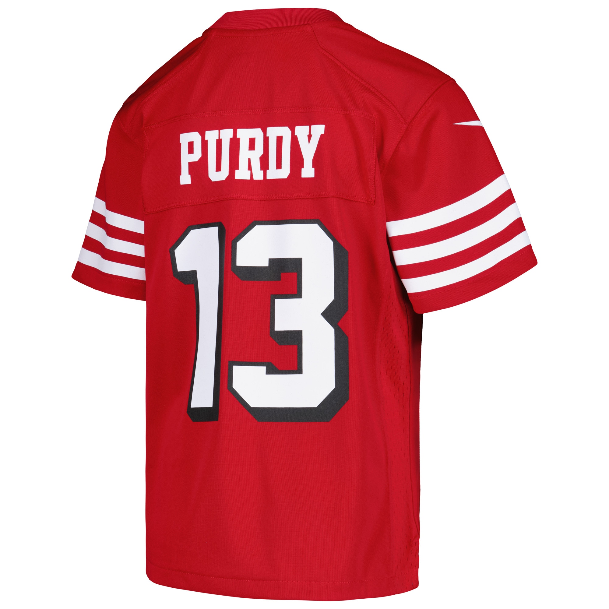 Youth San Francisco 49ers Brock Purdy Scarlet Game Jersey JS5890 nicesnker - Image 3