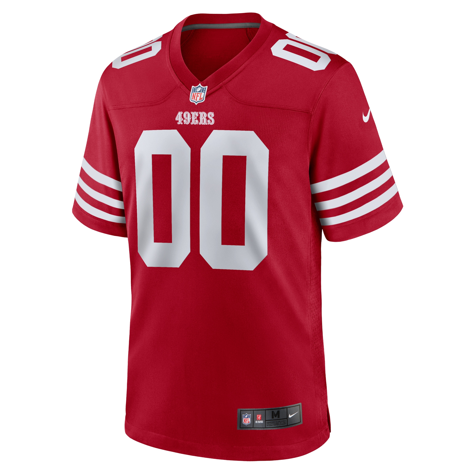 Youth San Francisco 49ers Scarlet Game Custom Jersey JS5548 nicesnker - Image 2