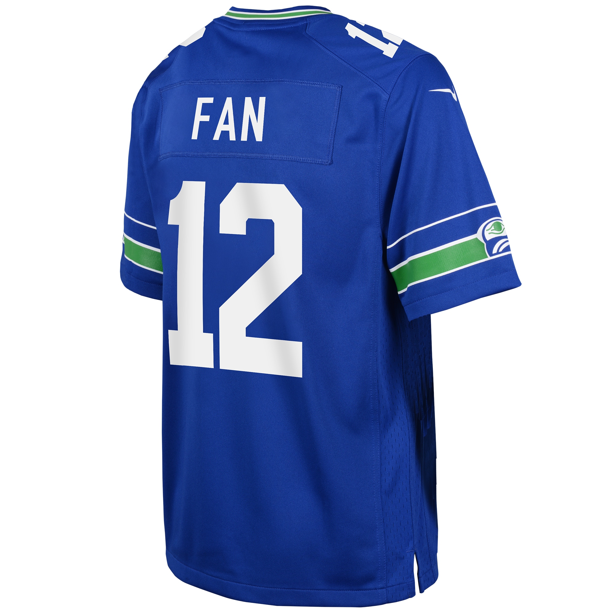 Youth Seattle Seahawks 12s Royal Game Jersey JS8833 nicesnker - Image 3