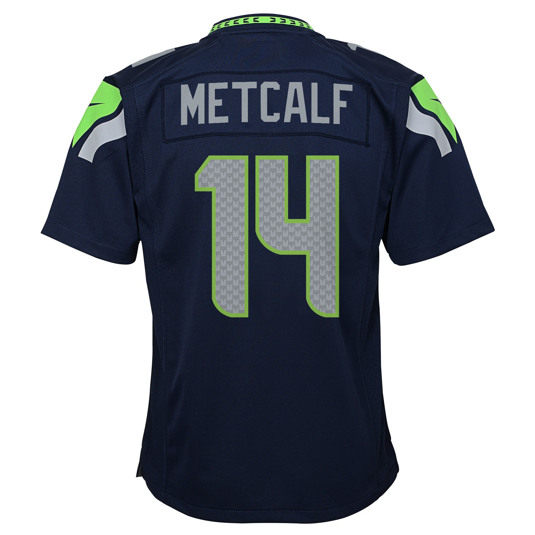 Youth Seattle Seahawks DK Metcalf Navy Game Jersey JS5165 nicesnker - Image 3