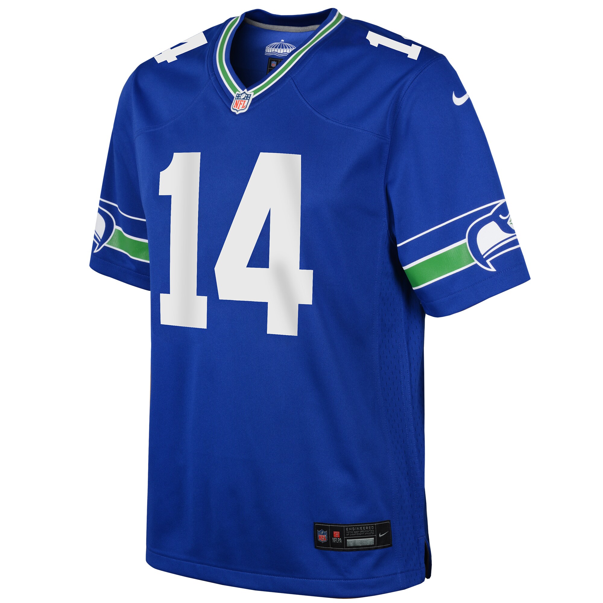 Youth Seattle Seahawks DK Metcalf Royal Game Jersey JS4264 nicesnker - Image 2