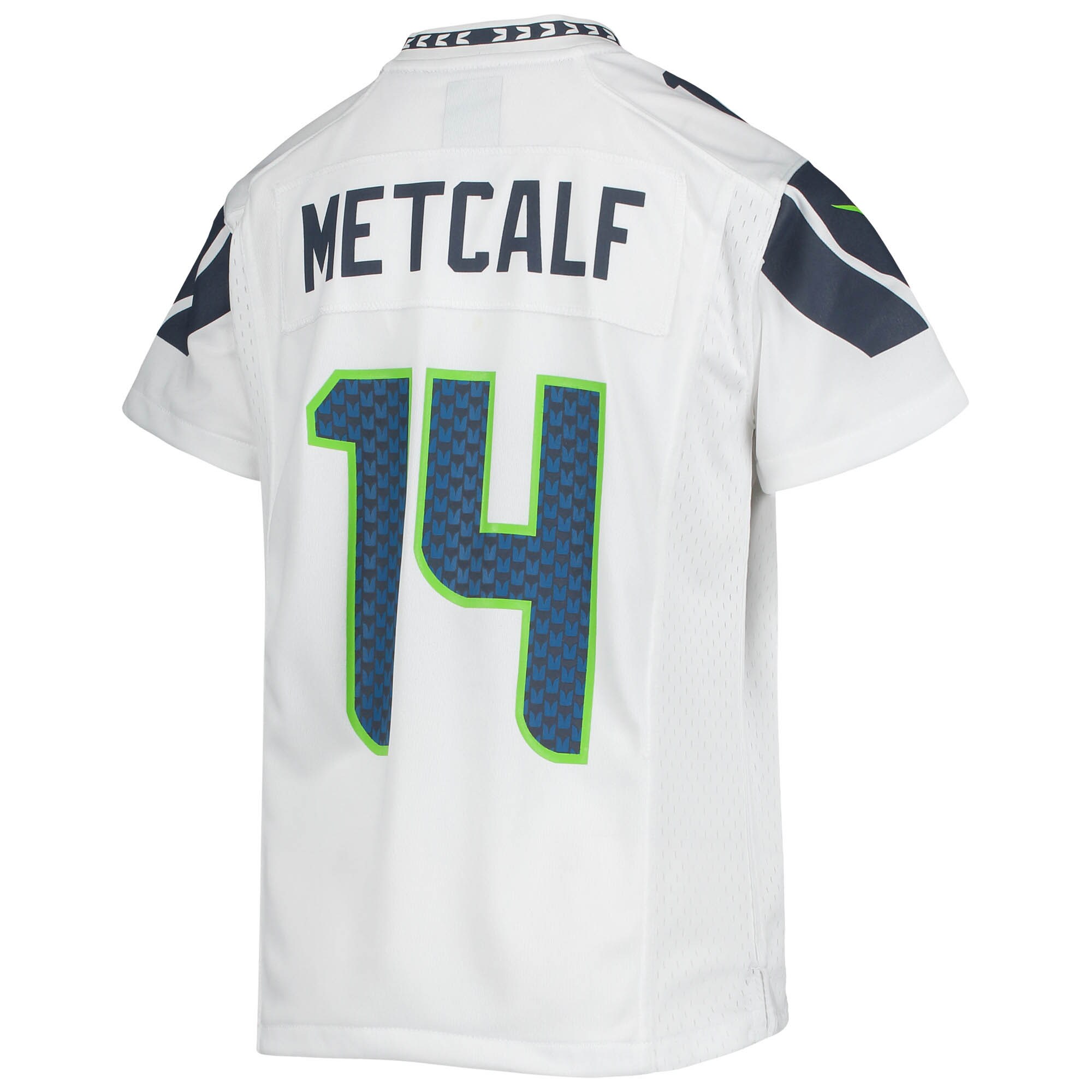 Youth Seattle Seahawks DK Metcalf White Game Jersey JS6605 nicesnker - Image 3
