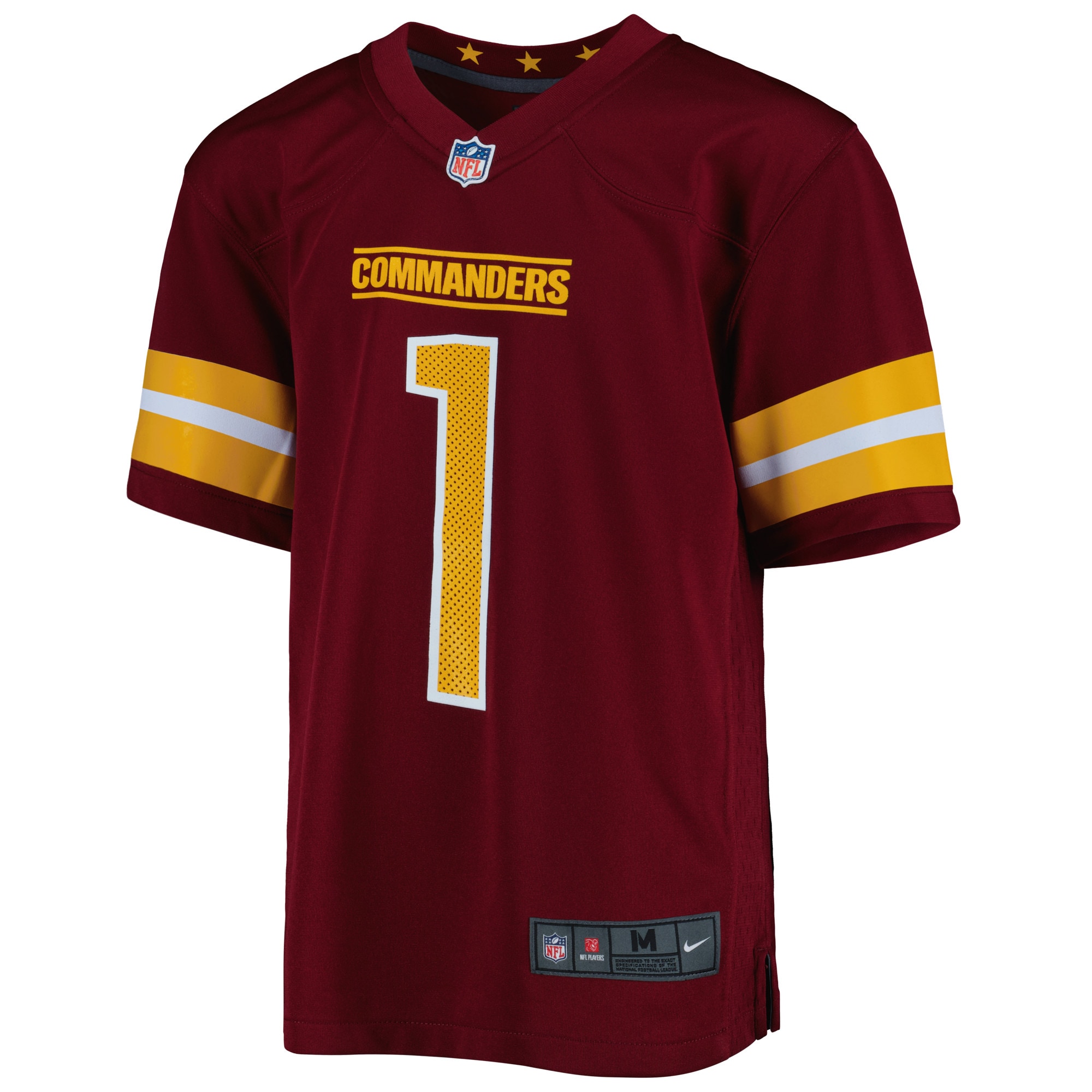 Youth Washington Commanders Jahan Dotson Burgundy Game Jersey JS3494 nicesnker - Image 2