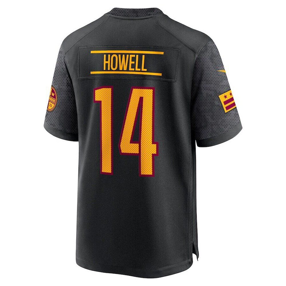 Youth Washington Commanders Sam Howell Black Game Jersey JS8472 nicesnker - Image 3