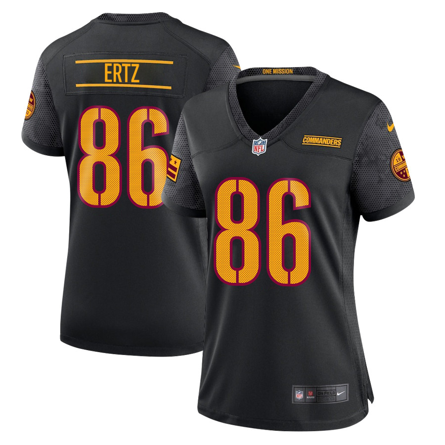 Zach Ertz 86 Washington Commanders Game Women Jersey - Black JS3537 nicesnker