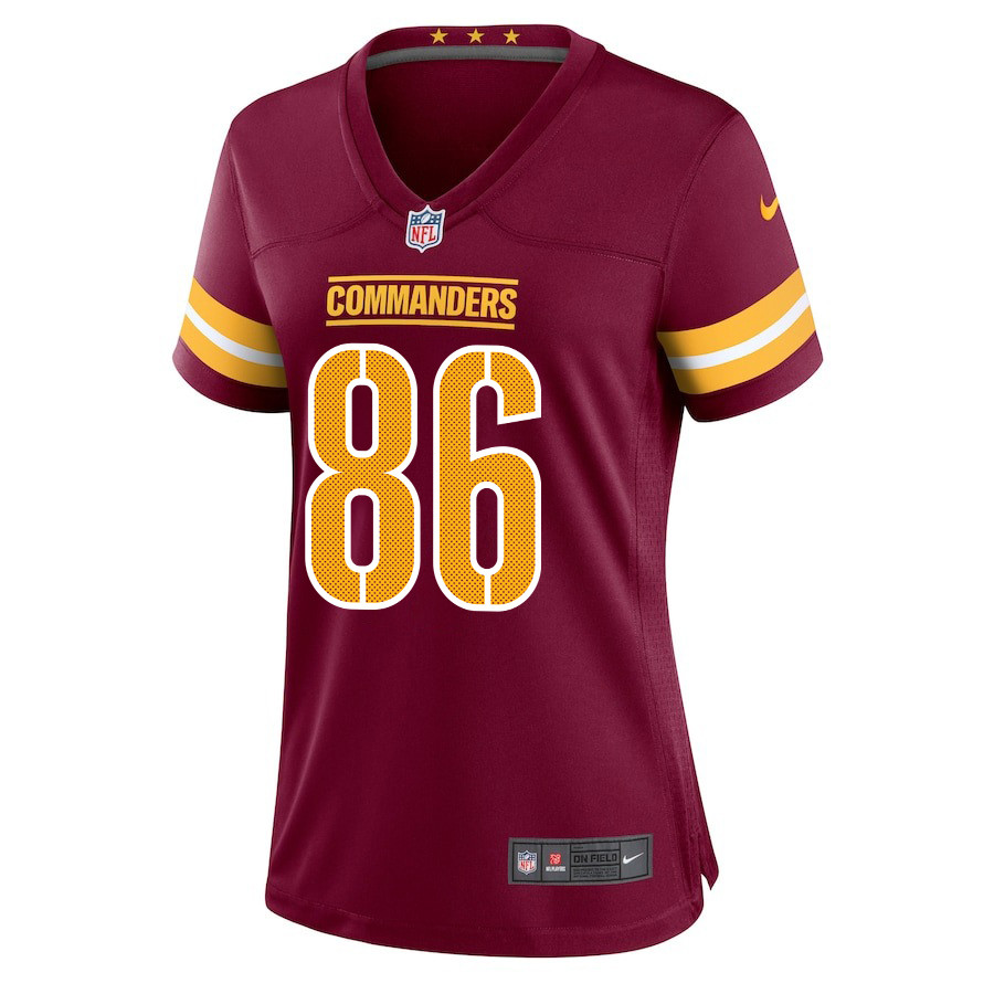 Zach Ertz 86 Washington Commanders Game Women Jersey - Burgundy JS6175 nicesnker - Image 2