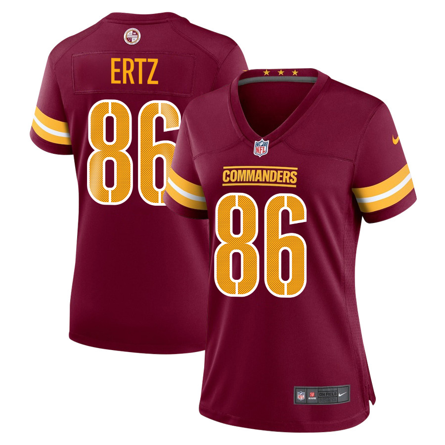Zach Ertz 86 Washington Commanders Game Women Jersey - Burgundy JS6175 nicesnker