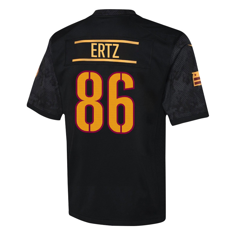 Zach Ertz 86 Washington Commanders Game YOUTH Jersey - Black JS6294 nicesnker - Image 3