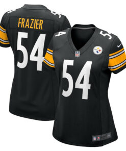Zach Frazier 54 Pittsburgh Steelers Women's Game Jersey - Black JS3229 nicesnker