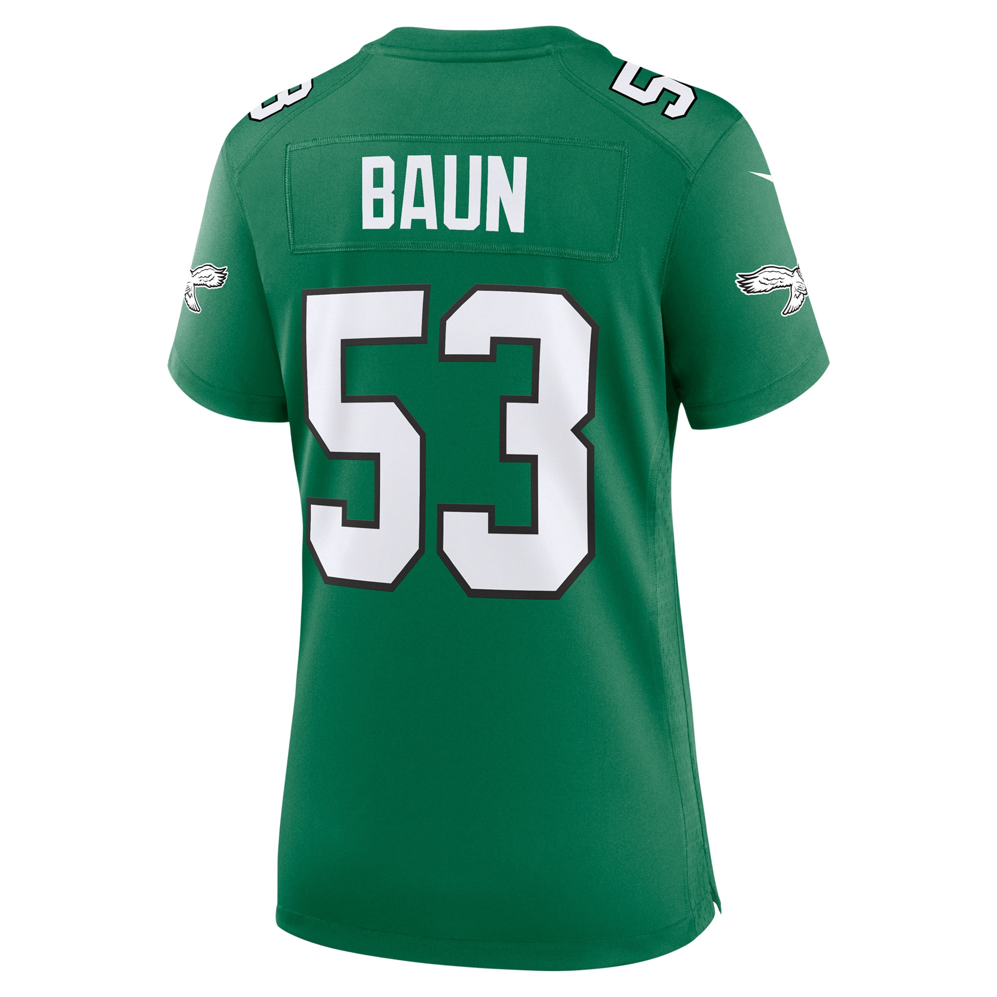 Zack Baun 53 Philadelphia Eagles Women's Alternate Game Jersey - Kelly Green JS7191 nicesnker - Image 3