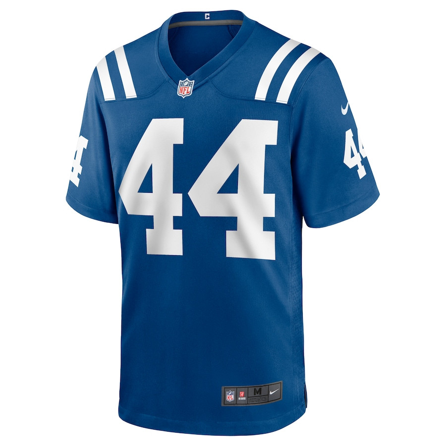 Zaire Franklin 44 Indianapolis Colts Men Game Jersey - Royal JS6989 nicesnker - Image 2