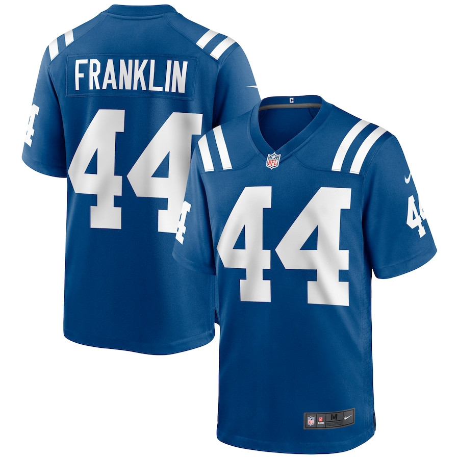 Zaire Franklin 44 Indianapolis Colts Men Game Jersey - Royal JS6989 nicesnker