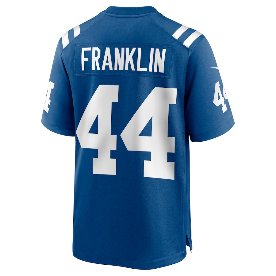 Zaire Franklin 44 Indianapolis Colts Men Game Jersey - Royal JS6989 nicesnker - Image 3