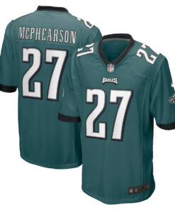 Zech McPhearson 27 Philadelphia Eagles Men Game Jersey - Midnight Green JS4772 nicesnker