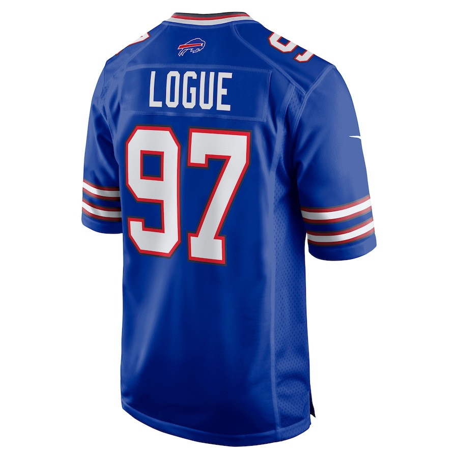 Zion Logue 97 Buffalo Bills Team Game Men Jersey - Royal JS9336 nicesnker - Image 3
