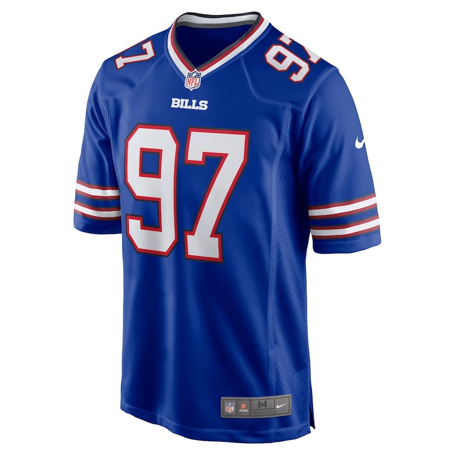 Zion Logue 97 Buffalo Bills Team Game Men Jersey - Royal JS9336 nicesnker - Image 2