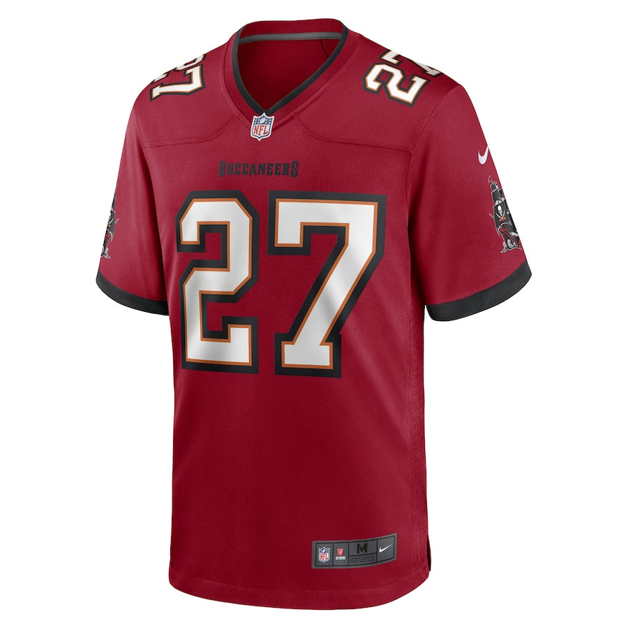 Zyon McCollum 27 Tampa Bay Buccaneers Game Men Jersey - Red JS5676 nicesnker - Image 2